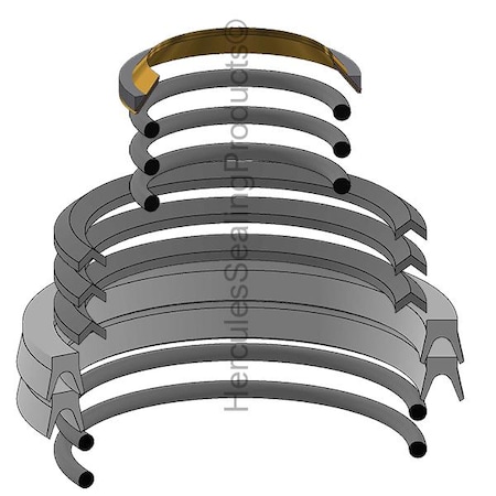 Vickers - After Market Parts Hydraulic Cylinder Repair Kit- SK-I-V-5-2.500X4.000 HYDRAULIC 6332U-033-H